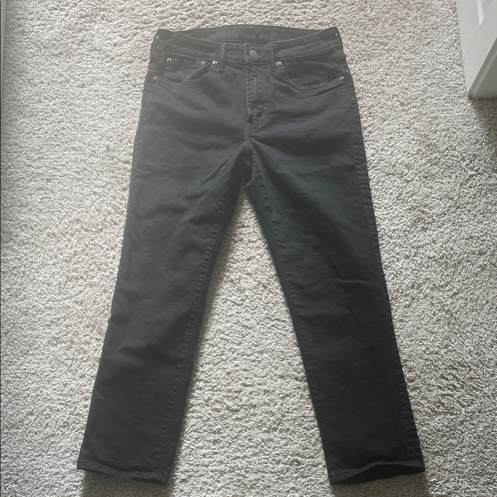 American Eagle Outfitters Men's black Jeans